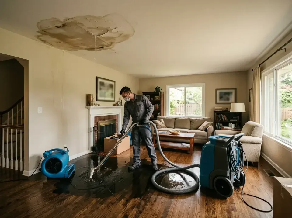 attic-pipe-burst-ceiling-drip-008 — frequently asked questions, Water Damage Restoration & Carpet Care in Lantana, TX